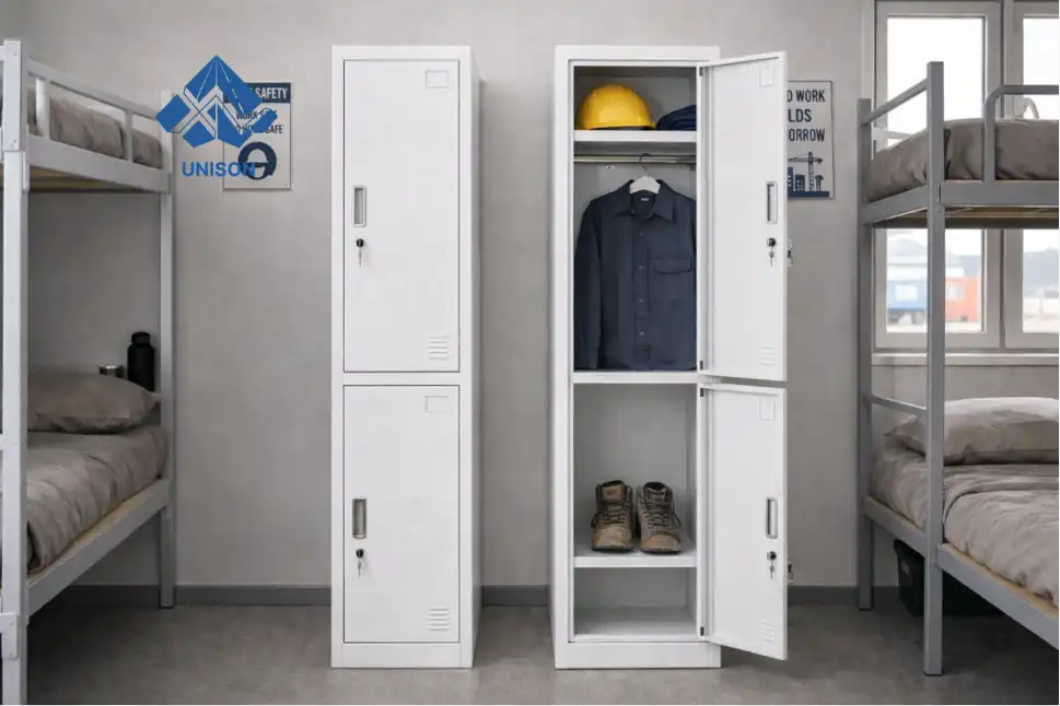 2-door single column steel locker vs multi-door locker: which is more cost-effective?